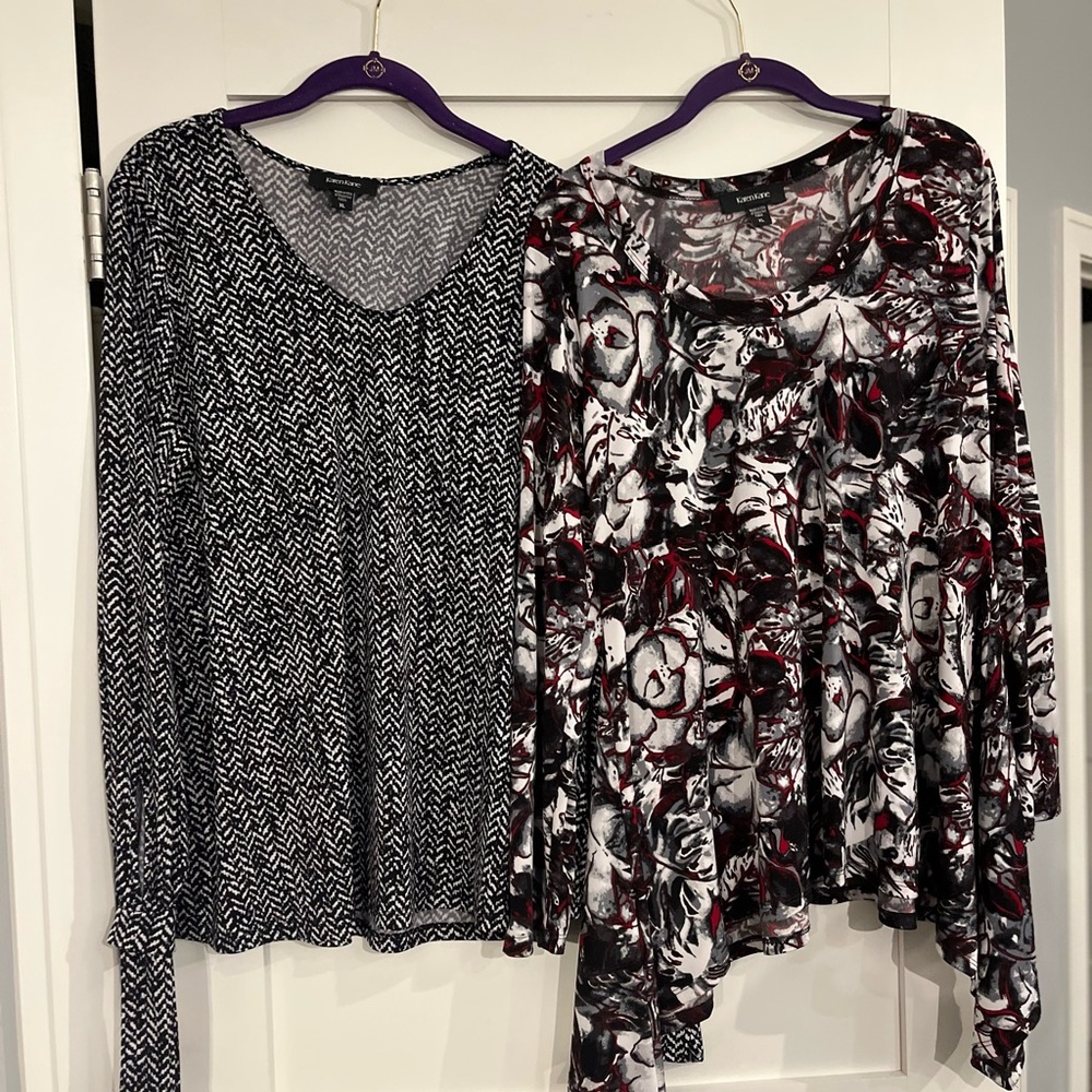 Two Karen Kane blouses XL